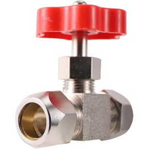 1 Pc 6/8/10/12mm Brass Type Shut Off Valve Garden Irrigation System Water Supply Controller Water Stop Connetor Fittings(10mm) in Kuwait