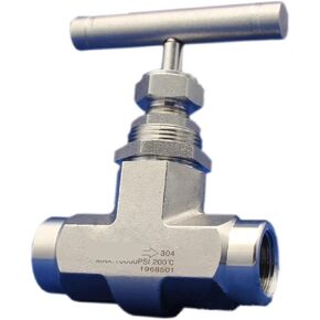1PCS 1/4" 3/8" 1/2" Female Thread 10000 PSI Stainless Steel 316 Globe Globe Valve(3/8",BSP) in Kuwait