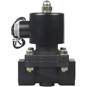 1PCS 3/4" Plastic Solenoid Valve DN20 Normally Closed AC220V DC24V DC12V(DC12V) in Kuwait