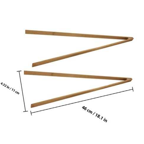 Holibanna 2 قطعة من مشبك التقاط القمامة الطويل القابل لإعادة الاستخدام وملقط القمامة المحمول أداة التقاط القمامة للصرف الصحي في الهواء الطلق وتنظيف الممتلكات in Kuwait
