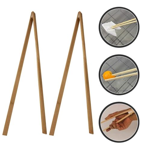 Holibanna 2 قطعة من مشبك التقاط القمامة الطويل القابل لإعادة الاستخدام وملقط القمامة المحمول أداة التقاط القمامة للصرف الصحي في الهواء الطلق وتنظيف الممتلكات in Kuwait