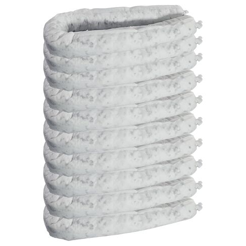 Oil Only Absorbent Diking Tubes - 10 Pack Box in Kuwait