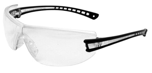 Gateway Safety 19GY8M Luminary Wraparound Eye Safety Glasses with Temple Technology, Silver Mirror Lens, Silver Temple, Gray Inset in Saudi Arabia