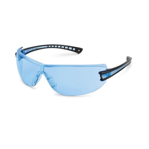 Gateway Safety 19GY8M Luminary Wraparound Eye Safety Glasses with Temple Technology, Silver Mirror Lens, Silver Temple, Gray Inset in Saudi Arabia