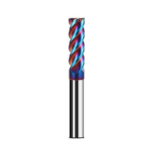 HRC55 JRC65 End Mills Hard Alloy Milling Cutter 4-20mm Flat End Mill 3/4 Flute(D4XD4X50,HRC55 GTLF 4F) in Saudi Arabia