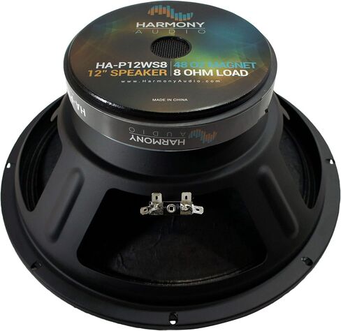 Harmony Audio HA-P12WS8 Replacement 12" PA Speaker 8 Ohm Woofer Compatible with JBL JRX212 in Saudi Arabia