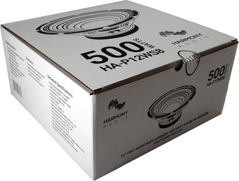 Harmony Audio HA-P12WS8 Replacement 12" PA Speaker 8 Ohm Woofer Compatible with JBL JRX212 in Saudi Arabia