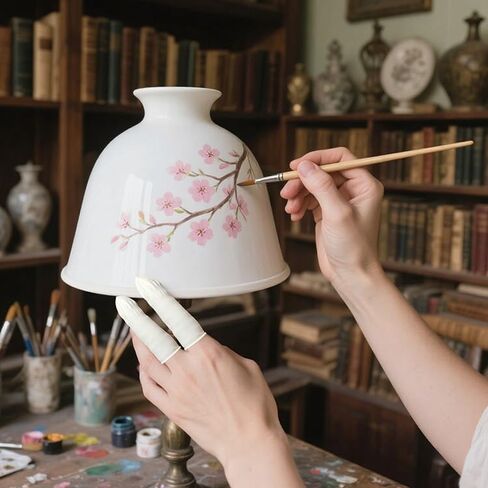 Finger Cots, Finger Gloves, Latex Finger Disposable, Finger Cots Medium, Fingertip, Thumb Gloves Approx 100 Pcs White for Electronic Repair, Handmade, Nail Art (100) in Kuwait