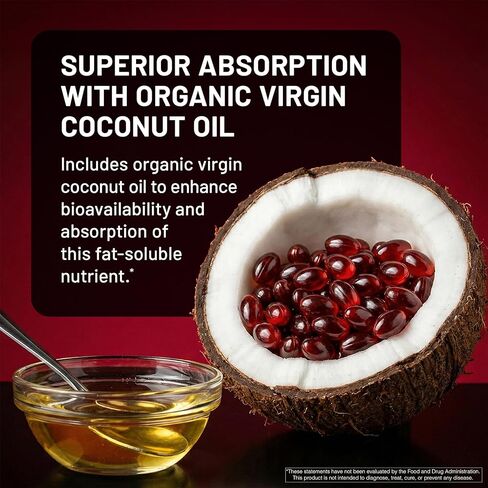 NatureWise Triple Strength Astaxanthin 12mg with AstaReal® - Vegan Antioxidant Supplement with Organic Coconut Oil - NSF Certified Gluten Free, Non-GMO - 60 Softgels[60 Day Supply] in Saudi Arabia