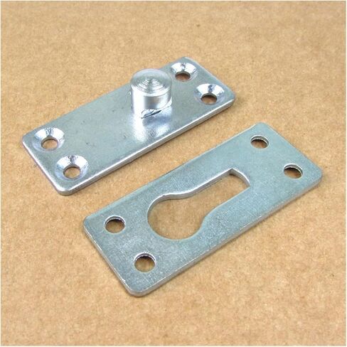 Pivot Hinge Bed Beam Support Stand Wooden Fixed Connector Bolt Thicken Hinges Corner Bracket Furniture Hardware Accessories4Pcs Set(Small Size) in Saudi Arabia