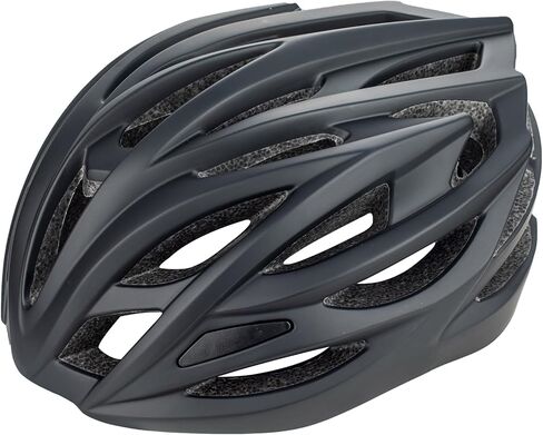 Bike Helmet Lightweight Ventilated for Men Women, Adjustable Size 54-58cm, Black in Kuwait