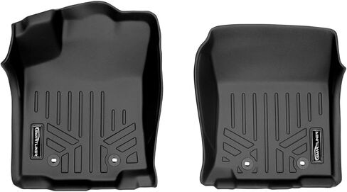 MAXLINER Custom Fit Floor Mats 2 Row Liner Set Compatible with 2012-2015 Toyota Tacoma in Saudi Arabia