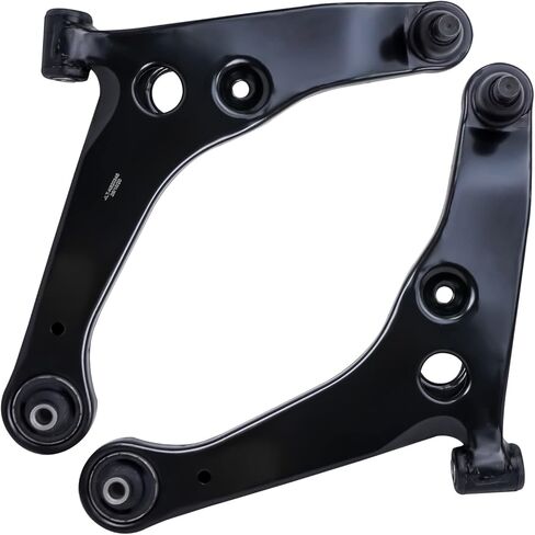Detroit Axle - Front Lower Control Arms w/Ball Joints for Chevrolet Cobalt HHR Pontiac G5 Pursuit Saturn Ion, 2 Lower Control Arms & Ball Joints Replacement, RPO Code FE1 (Soft Ride Suspension) in Saudi Arabia
