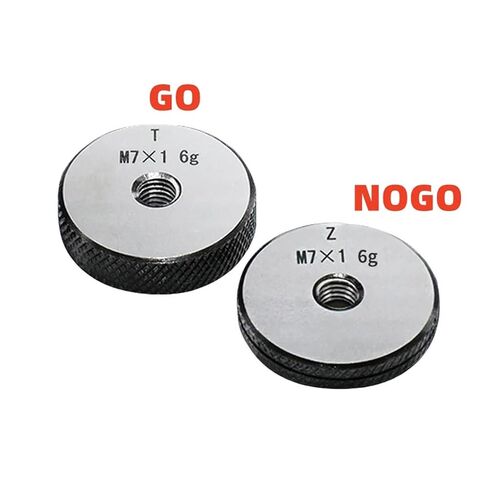 1 Set of Precision 6 Grams, M64-M76 Non-Standard Metric fine-Tooth Thread Ring Gauge M64/M65/M66/M67-M76, Right-Hand Type(M66X1.5 T Z) in Saudi Arabia