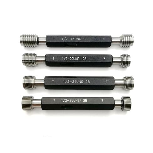 Unified Thread Plug Gauge fine 2B UN UNC UNF UNEF UNS 9/16-1" 1-8 Pass and Stop TZ(UN 3l4-16 1pcs) in Saudi Arabia