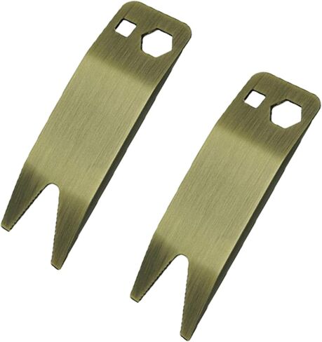 2 PCS Professional Guitar Multi-Tool - Spanner Wrench, Knob Puller & Nut Scribe, Portable All-in-One Repair Tool for Guitar, Bass & Electric Instruments in Saudi Arabia