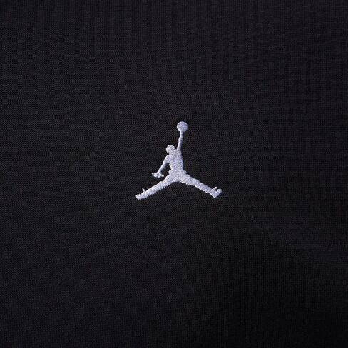 Jordan Brooklyn Fleece Men's Pullover Hoodie (Black/White) Size Large in Saudi Arabia