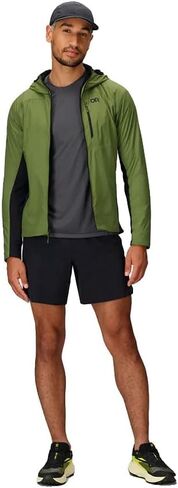 Outdoor Research Men's Deviator Hoodie, Willow/Black, L in Saudi Arabia