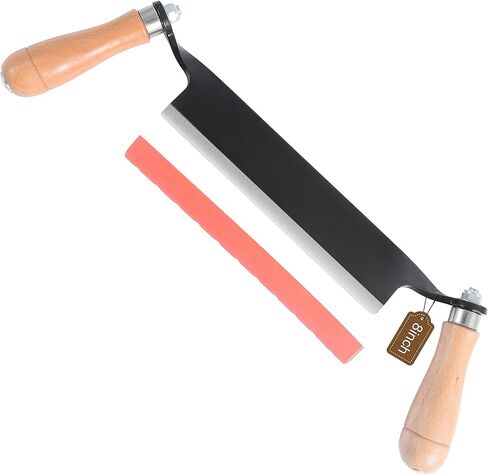 8 Inch Draw Knife for Woodworking - Multi-Purpose Debarking Tool, Spoke Shave & Wood Shaving Tool, Durable & Efficient for Carving, Shaping, Log Stripping (Straight 8 in) in Saudi Arabia