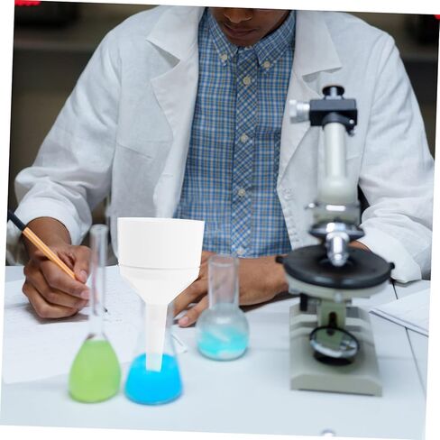 Alipis 4pcs Plastic Buchner Funnel for Lab Filtration High-Temperature and Acid- Multi-Functional Filter Tool for and Pharmaceutical Use in Saudi Arabia
