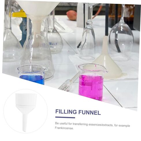 Alipis 4pcs Plastic Buchner Funnel for Lab Filtration High-Temperature and Acid- Multi-Functional Filter Tool for and Pharmaceutical Use in Saudi Arabia