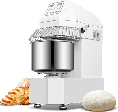 Commercial Food Mixer 30Qt,1250W Commercial mixer 3-Speed Adjustable with Timing Function,Industrial Dough Mixer with Stainless Steel Bowl for Bakery Pizzeria (Upgrade) in Saudi Arabia