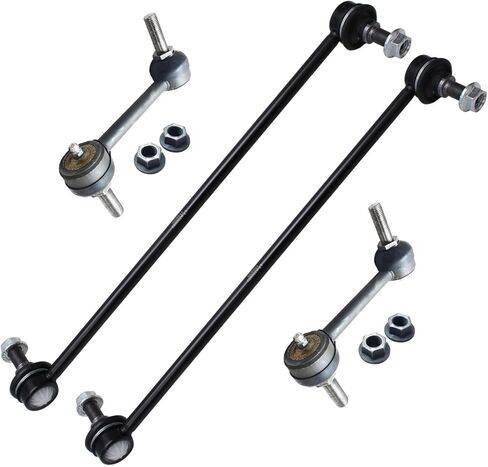 Detroit Axle - 4 Sway Bars for 1996-2007 Ford Taurus Mercury Sable Stabilizer Sway Bar End Links 1997 1998 1999 2000 2001 2002 2003 2004 2005 2006 Front and Rear Replacement in Saudi Arabia