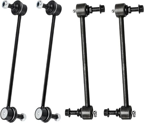 Detroit Axle - 4 Sway Bars for 1996-2007 Ford Taurus Mercury Sable Stabilizer Sway Bar End Links 1997 1998 1999 2000 2001 2002 2003 2004 2005 2006 Front and Rear Replacement in Saudi Arabia
