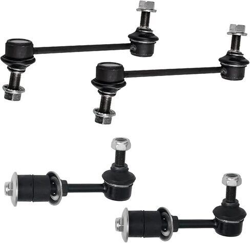 Detroit Axle - 4 Sway Bars for 1996-2007 Ford Taurus Mercury Sable Stabilizer Sway Bar End Links 1997 1998 1999 2000 2001 2002 2003 2004 2005 2006 Front and Rear Replacement in Saudi Arabia