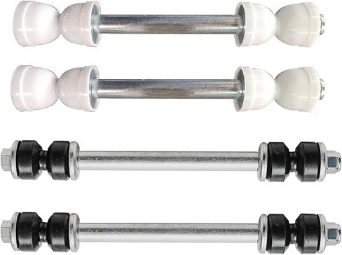 Detroit Axle - 4 Sway Bars for 1996-2007 Ford Taurus Mercury Sable Stabilizer Sway Bar End Links 1997 1998 1999 2000 2001 2002 2003 2004 2005 2006 Front and Rear Replacement in Saudi Arabia