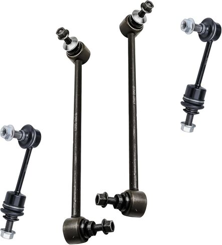 Detroit Axle - 4 Sway Bars for 1996-2007 Ford Taurus Mercury Sable Stabilizer Sway Bar End Links 1997 1998 1999 2000 2001 2002 2003 2004 2005 2006 Front and Rear Replacement in Saudi Arabia