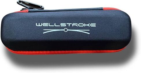 Wellputt Wellstroke 12° Stars and Stripes وضع حصيرة للاعبي الغولف الذين يستخدمون اليد اليمنى | قم بتحسين ضربتك مع أداة تدريب الجولف الوطنية هذه | 31.9 بوصة طول × 7.7 بوصة عرض in Kuwait