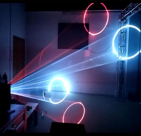 5W RGB كامل اللون الرسوم المتحركة تأثير الإضاءة أضواء المسرح DJ ديسكو شعاع الضوء مع DMX / APP لحفل زفاف بار عيد الهالوين عيد الميلاد نادي الحفلة الحدث الإضاءة المعرض in Kuwait