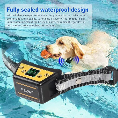 Plkm Dog Wireless GPS سياج الحيوانات الأليفة نظام احتواء السياج الكهربائي، قوة تحذير نطاق التحكم قابل للتعديل، الشحن اللاسلكي GPS سياج الكلب اللاسلكي، جهاز استقبال طوق مقاوم للماء مغلق بالكامل in Kuwait