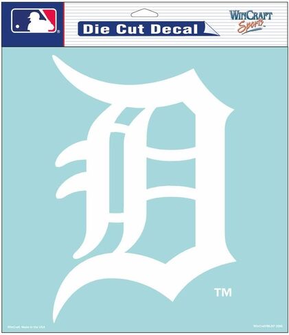 Wincraft Detroit Tigers Die-Cut Decal - 8x8 White in Saudi Arabia