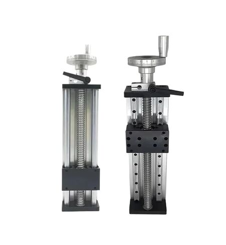 طاولة منزلقة يدوية، وحدة عرض رقمية للسكك الحديدية الخطية، لولبي كروي مفرد أو مزدوج مع عجلة يدوية (M-SXG5080، ضربة 300 مم) in Kuwait