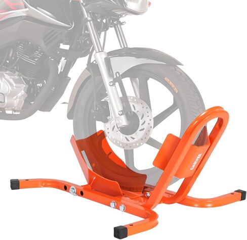 Garvee Heavy Duty Heavy Dickycle Wheel chock for trailer & garage ، سعة 1500 رطل ، إطارات من 16-21 بوصة ، chocks عجلات الدراجة الترابية للطرادات ، ATVS in Saudi Arabia