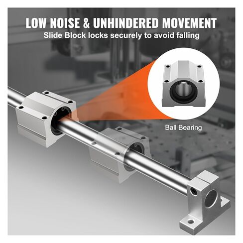 2 قطعة حواجز توجيهية خطية SFC16 SFC20 1000/2000 مللي متر 4 كتل الشرائح الحاملة in Saudi Arabia