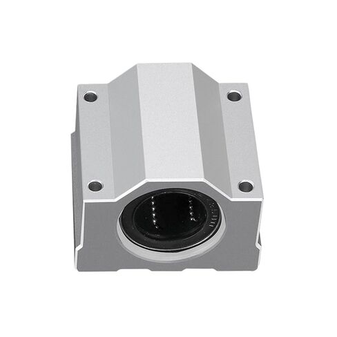 SCS8UU SCS10UU SCS12UU محمل كروي خطي SCS16UU SCS20UU كتلة جلبة منزلق من الألومنيوم خفيفة الوزن عمود السكك الحديدية لنقابة التوجيه (SCS10UU) in Kuwait