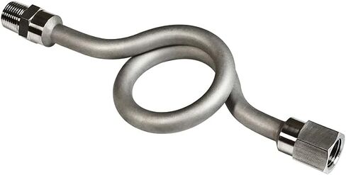 316 Stainless Steel Syphon Tube Pigtail for Pressure Gauge, 1/2" Male NPT x 1/2" Female NPT 6000 psi in Kuwait