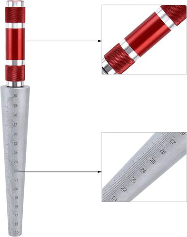 Feeler Ruler Aperture Welding Feeler Gauge, Stainless Steel Conical Taper Gauge Inner Diameter Inspection Measurement Tool 3-15mm for Industrial, Taper Welding Gauge Test Ulnar in Saudi Arabia
