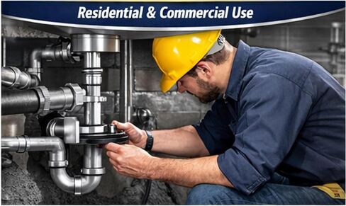 غطاء تنظيف المجاري مقاس 3 بوصات، سدادة اختبار ميكانيكية قابلة للتوسيع مع صامولة الجناح، سدادة تصريف مطاطية شديدة التحمل متوافقة مع الأنابيب البلاستيكية والمغاسل وحمامات السباحة، غطاء مانع تسرب أنابيب الصرف الصحي مقاس 3 بوصات in Kuwait