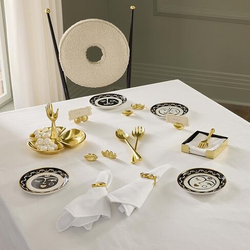 Jonathan Adler Women's Brass Eve Cockail Napkin Set in Kuwait