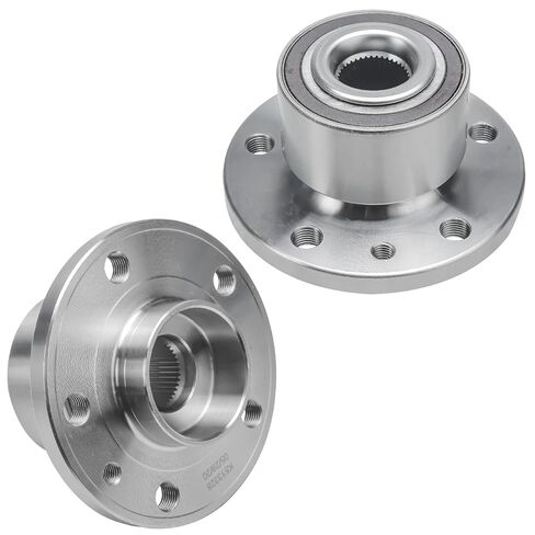 Detroit Axle - 512302 محور العجلات الخلفية والمحامل لعام 2005-2010 Jeep Grand Cherokee Commander W/ABS ، 2 Wheel Bearing and Hubs Assembly 2007 2008 2009 in Kuwait