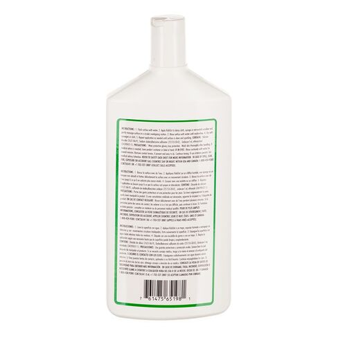 Unger Commercial RubOut Hard Water Stain Remover - 16 oz Professional Window and Glass Cleaner Solution - Removes Mineral Buildup, Rust, and Soap Scum for Clear Surfaces - RUB50 in Saudi Arabia