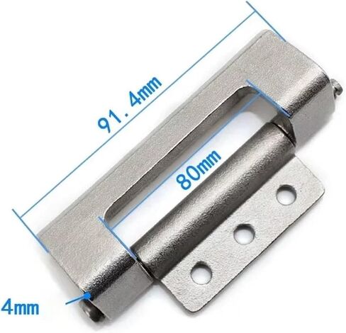 Foldable Thick Hinge 304 Stainless Steel Industrial Heavy Machinery Equipment Load-Bearing Accessories 1Pcs in Saudi Arabia