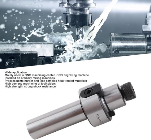 40Cr Alloy Steel CNC Milling Cutter Holder, Shock Resistant, Heat and Oxidation Resistant, High Strength, Portable Storage Box, for Metal Processing in Saudi Arabia
