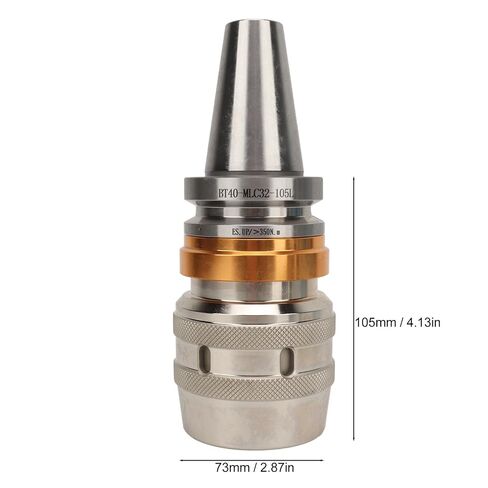 CNC Tool Holder, BT40 MLC32 CNC Tool Holder, Drill Chuck 105L Collet Chuck Alloy Steel in Saudi Arabia