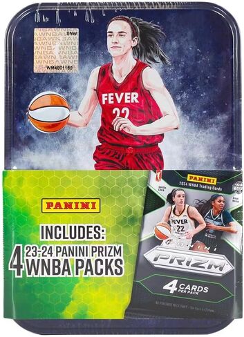 2024 Panini Prizm WNBA Championship Collection Basketball Box (Tin) Four 2024 Prizm WNBA Packs (Possible Caitlin Clark Tin or Caitlin Clark Rookie Card) in Saudi Arabia