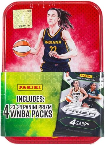 2024 Panini Prizm WNBA Championship Collection Basketball Box (Tin) Four 2024 Prizm WNBA Packs (Possible Caitlin Clark Tin or Caitlin Clark Rookie Card) in Saudi Arabia